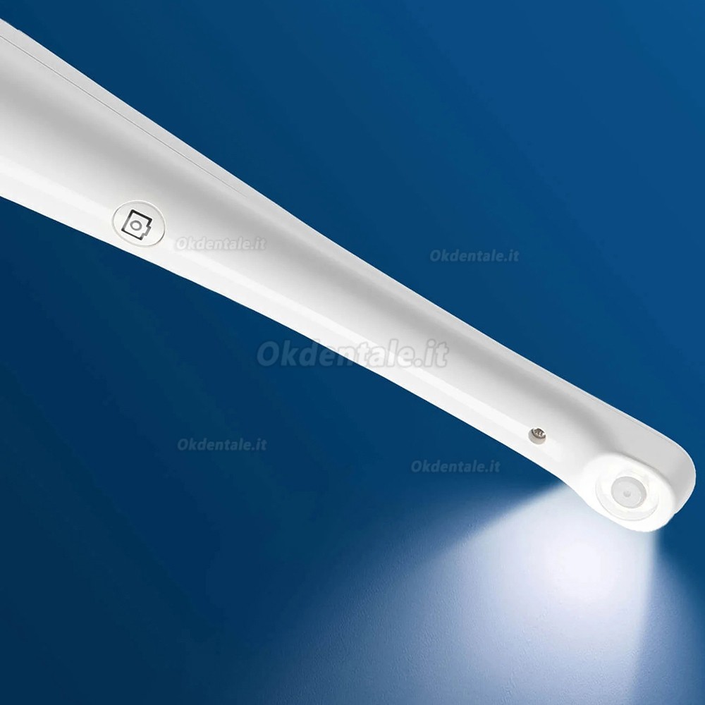 Telecamera intraorale digitale USB per uso dentale, pixel da 2,0 MP, 6 luci LED